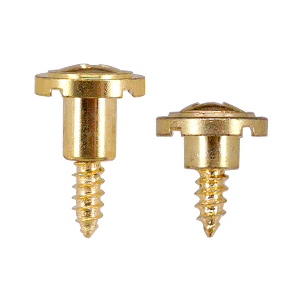 Golden Round String Tree Guide + Screws Set for  Guitar Accessory