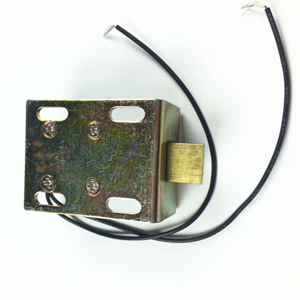 JF-S1040DL 12VDC 1A 10m 25N Open Frame Solenoid Electromagnet Door Lock