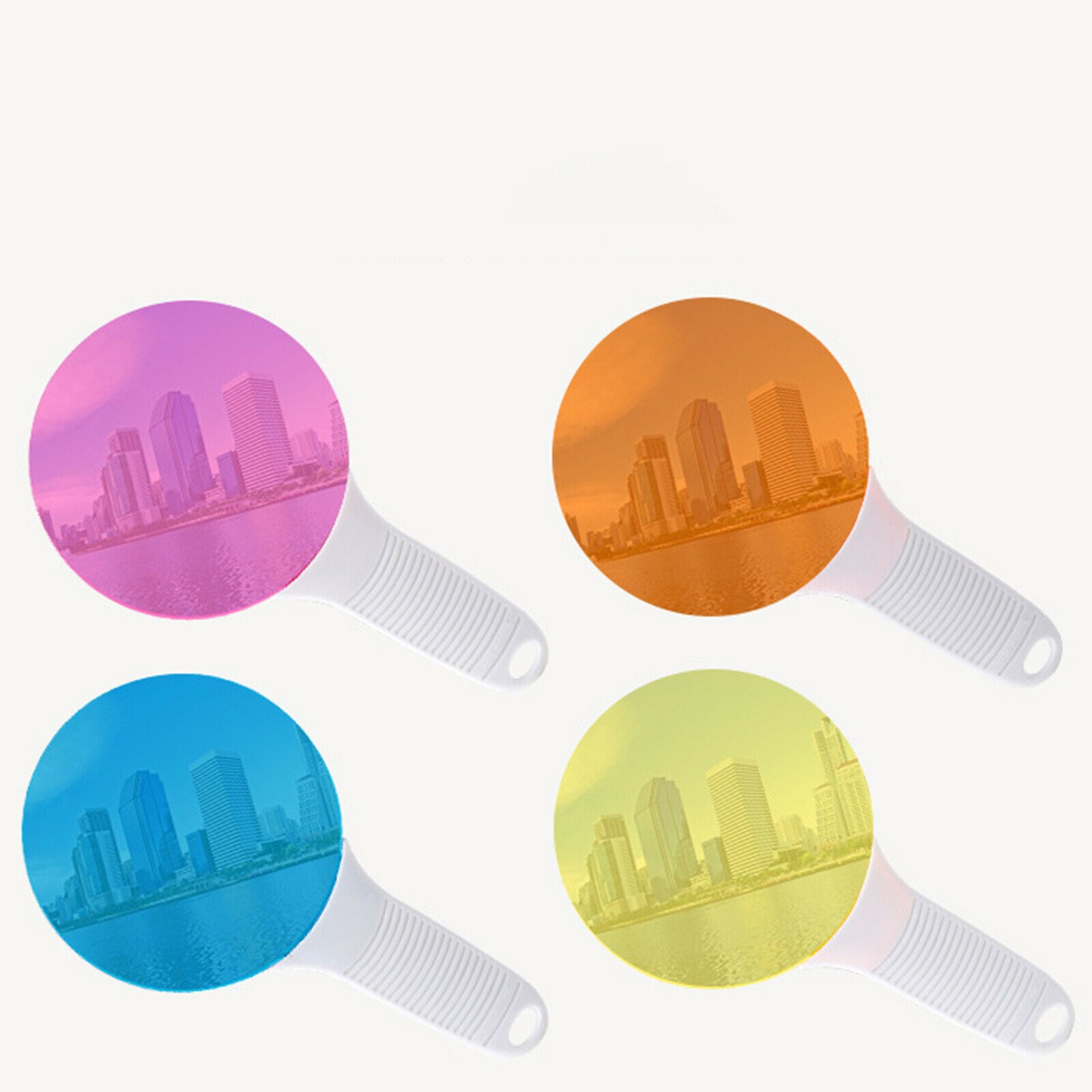 5x Plastic Color Paddles Color Toys, Science Color Educational Toys for kids