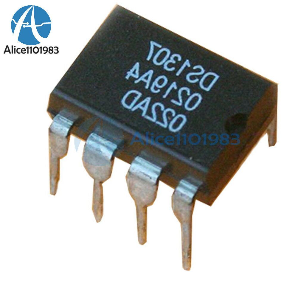 20PCS IC DS1307 DS1307N RTC SERIAL 512K I2C Real-Time Clock DIP-8