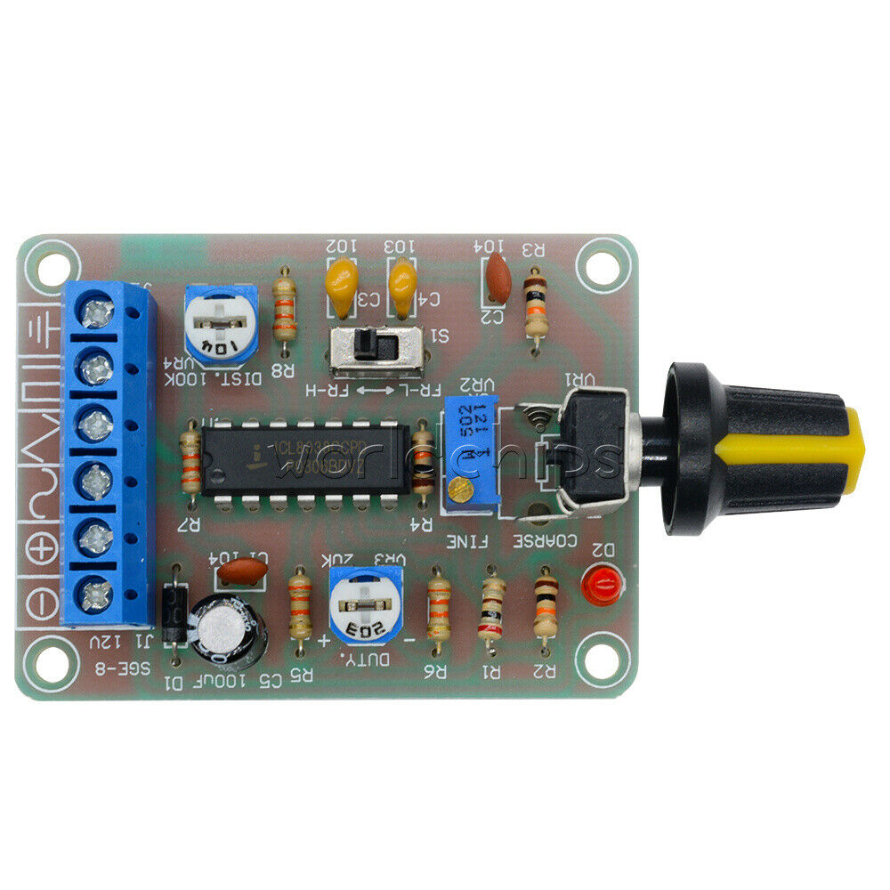 DC 12V Sine Square Triangle ICL8038 Monolithic Function Signal Generator Module