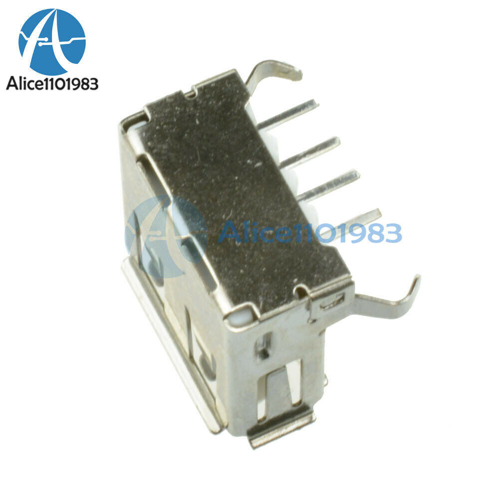 20PCS USB Type A Female Socket A/F 90 degree Female Socket Connector