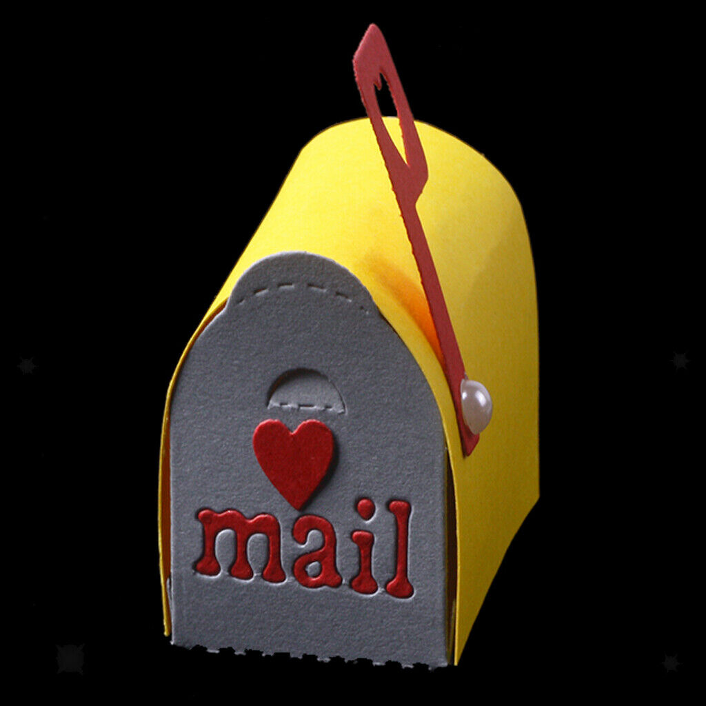 Mailbox Metal Cutting Die DIY Scrapbooking Paper Card Embossing Die-Cut Mold