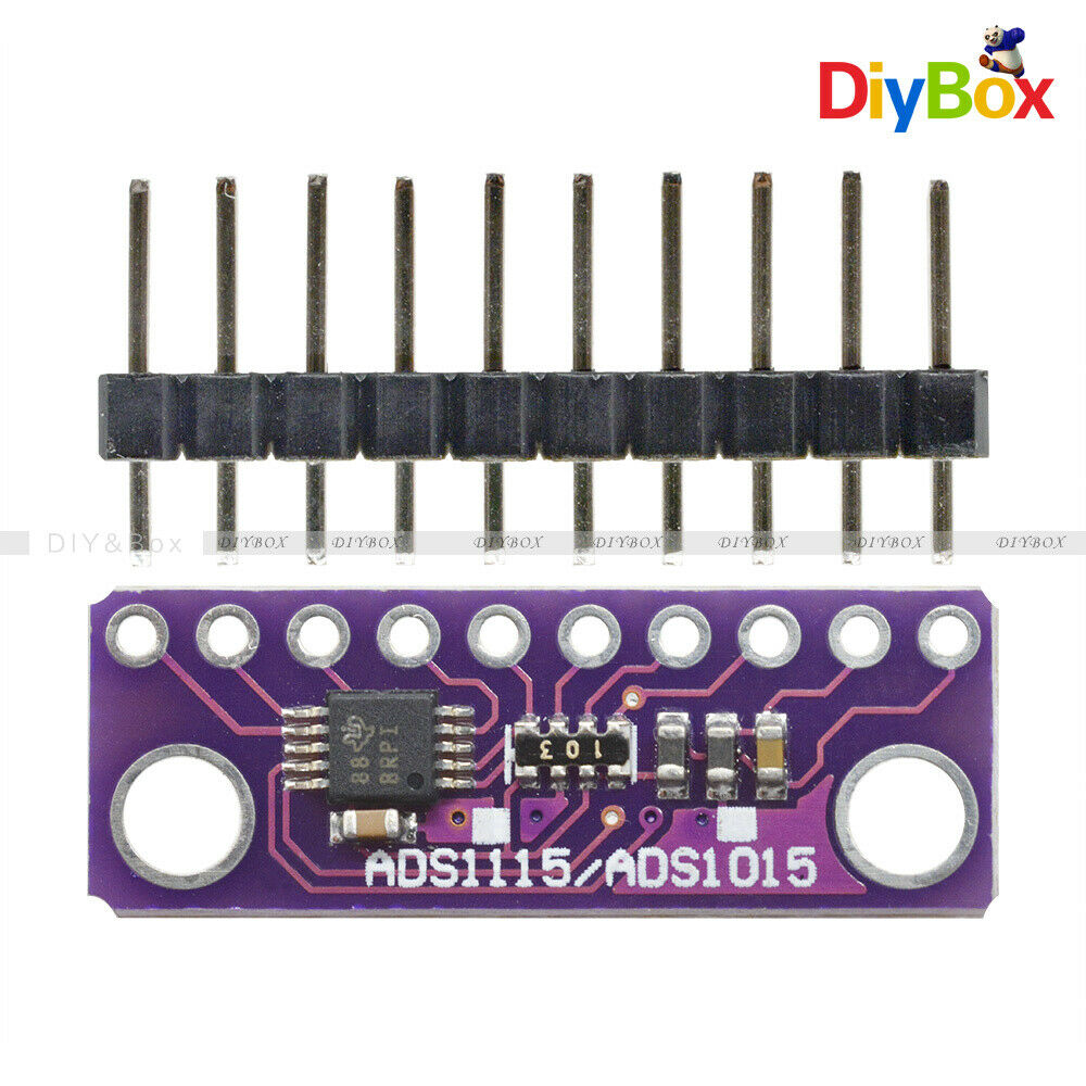 12 Bit I2C 4 CH ADS1115/ADS1015 Module ADC Development Board for Arduino