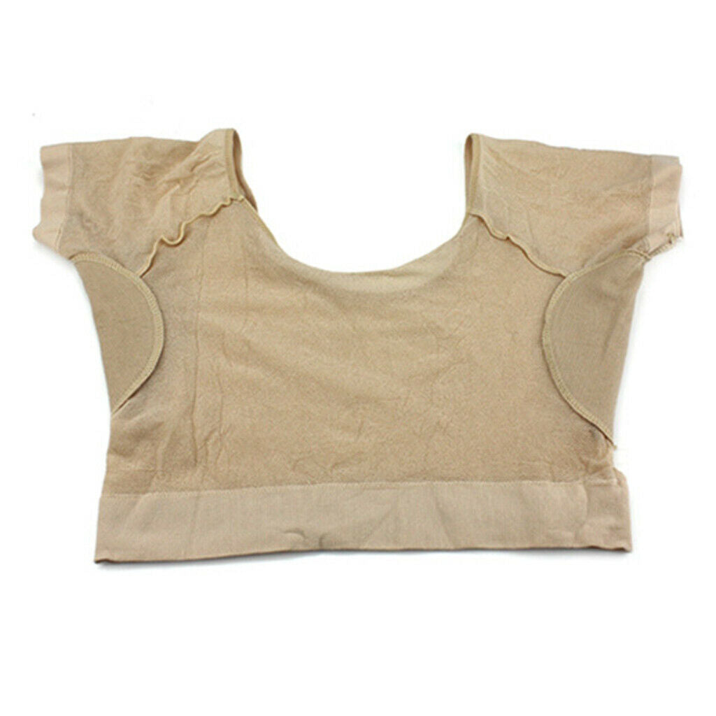 2x Yoga Vest Underarm Sweat  Pad Armpit Sweat