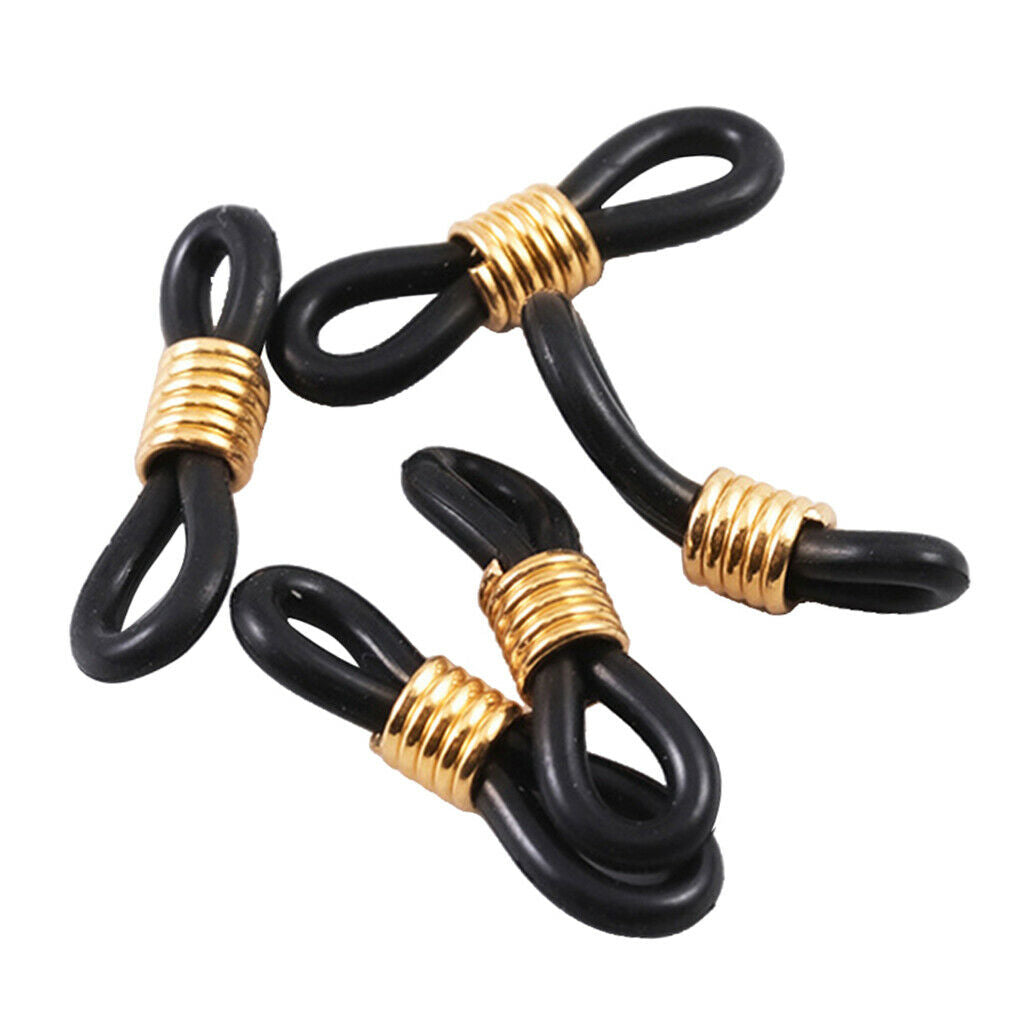 100pcs Sunglasses Glasses Chain Connector Ends Lanyard Reading Holder Strap Cord