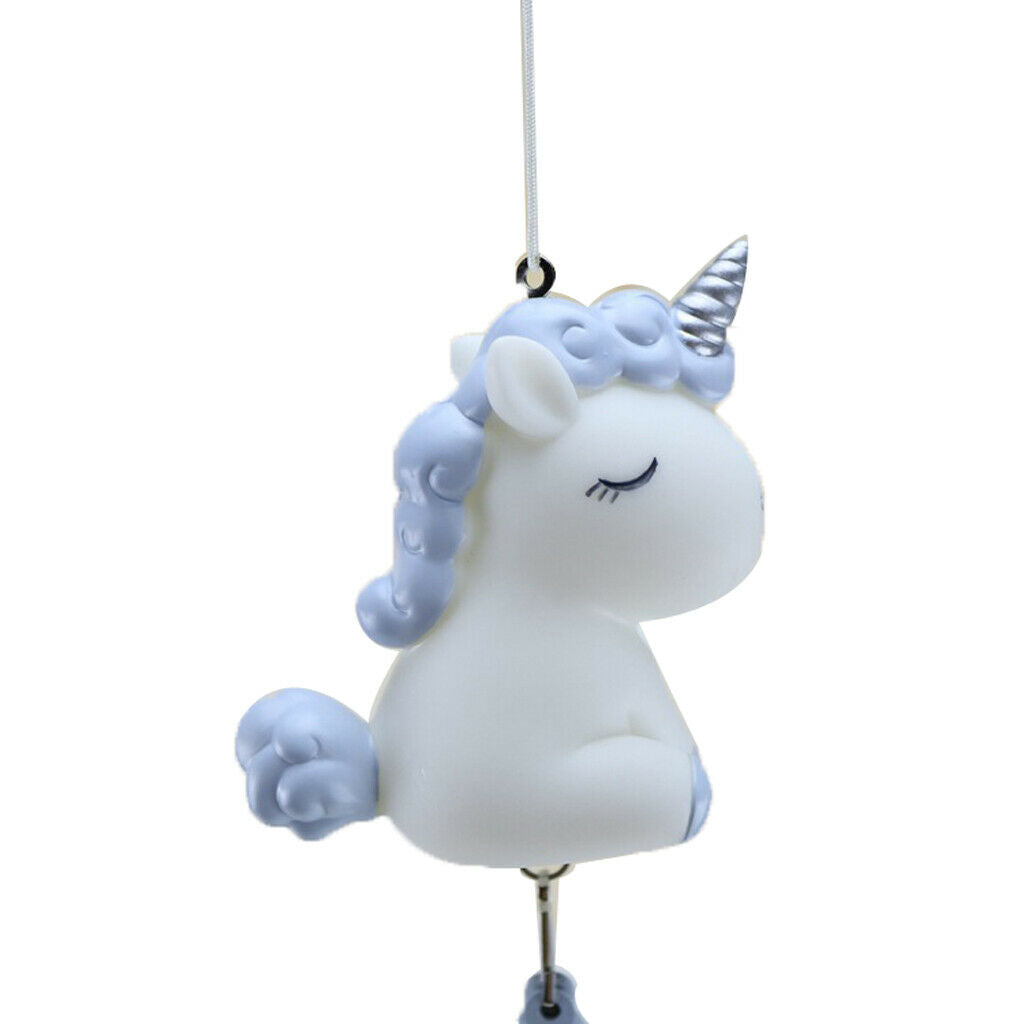 Cartoon Animal Wind Chime Windbell for Garden Yard Living Room Shop Blue