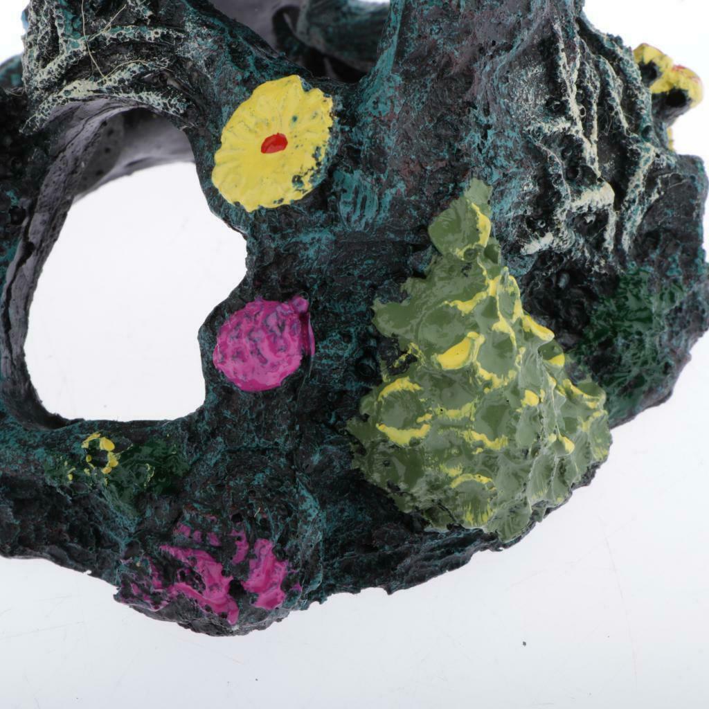 Fish Tank Rockery Ornament Aquarium Hiding Cave For Fish Tank Decor