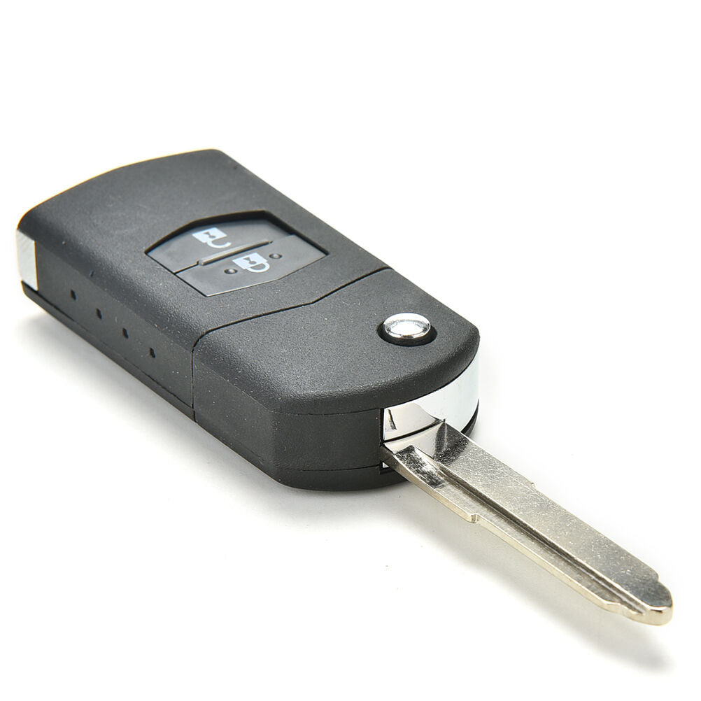 2Button Fob Flip Key Shell fit for MAZDA 3 5 6 Flip Remote Key Case Replace S Lt