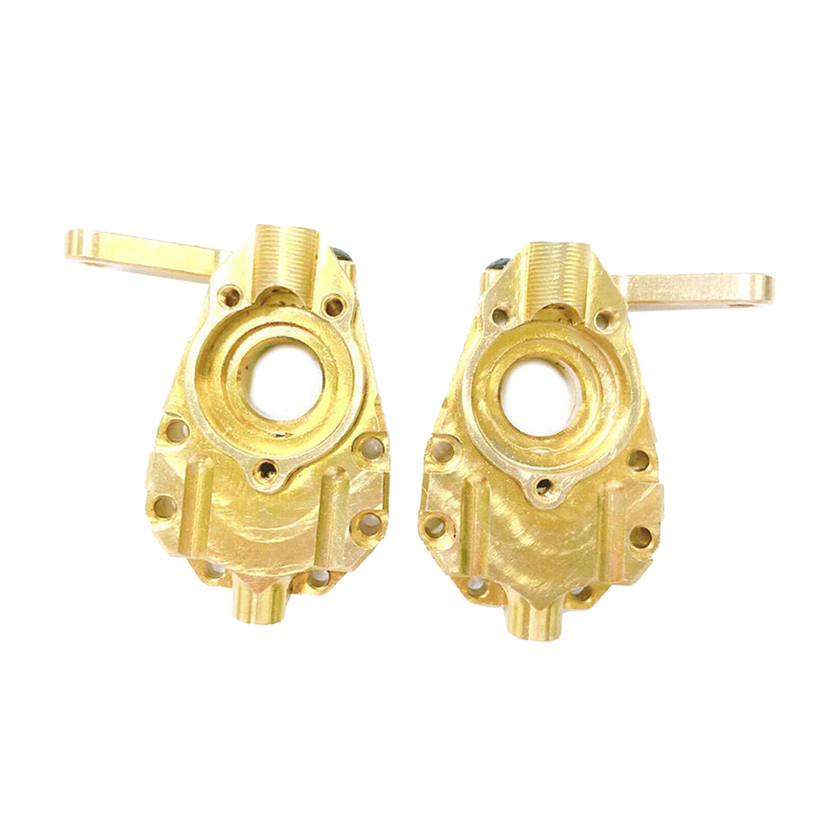 2pcs Brass Portal Drive Housing Accessorys for 1:10 Scale Climbing Car TRX4