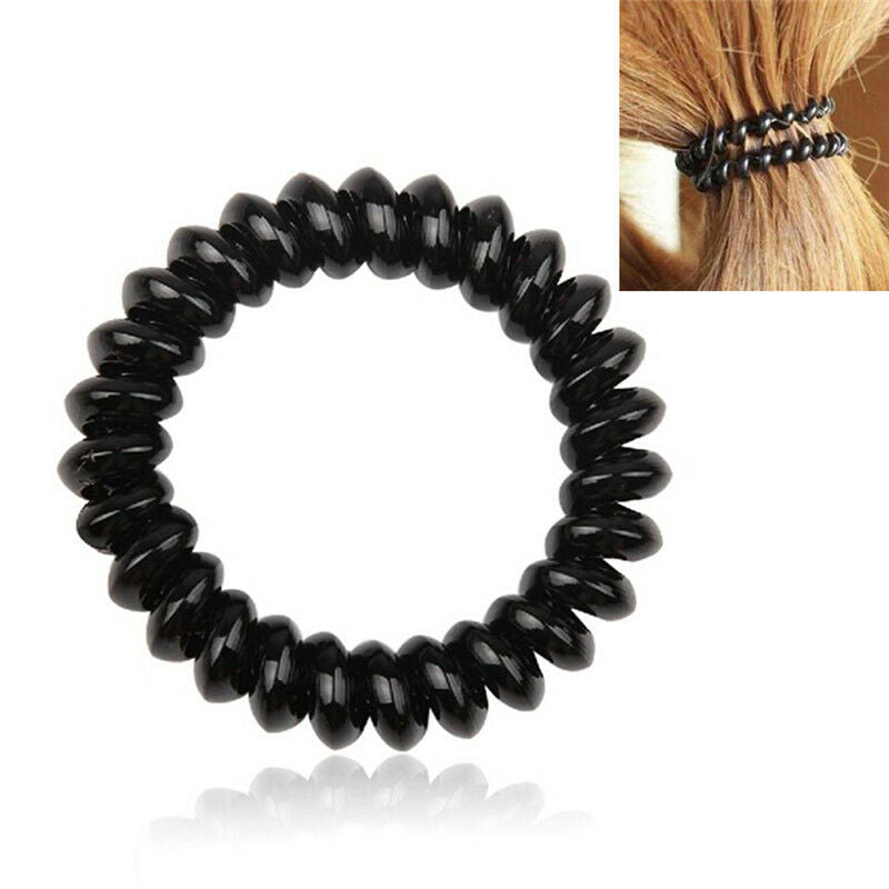 10Pcs Women Girls Hair Band Ties Rope Ring Elastic Hairband Ponytail Hold.l8