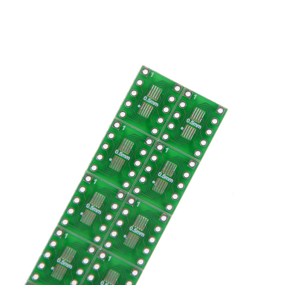 10PCS SOT23 SOP10 MSOP10 Umax SOP23 to DIP10 Pinboard PCB Board Conver.l8