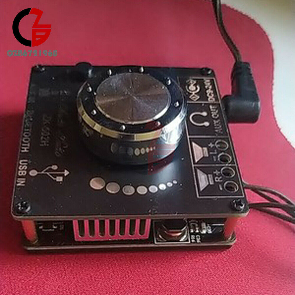 ZK-502H HIFI Bluetooth 5.0 TPA3116D2 50WX2 Digital Power Amplifier Board Stereo