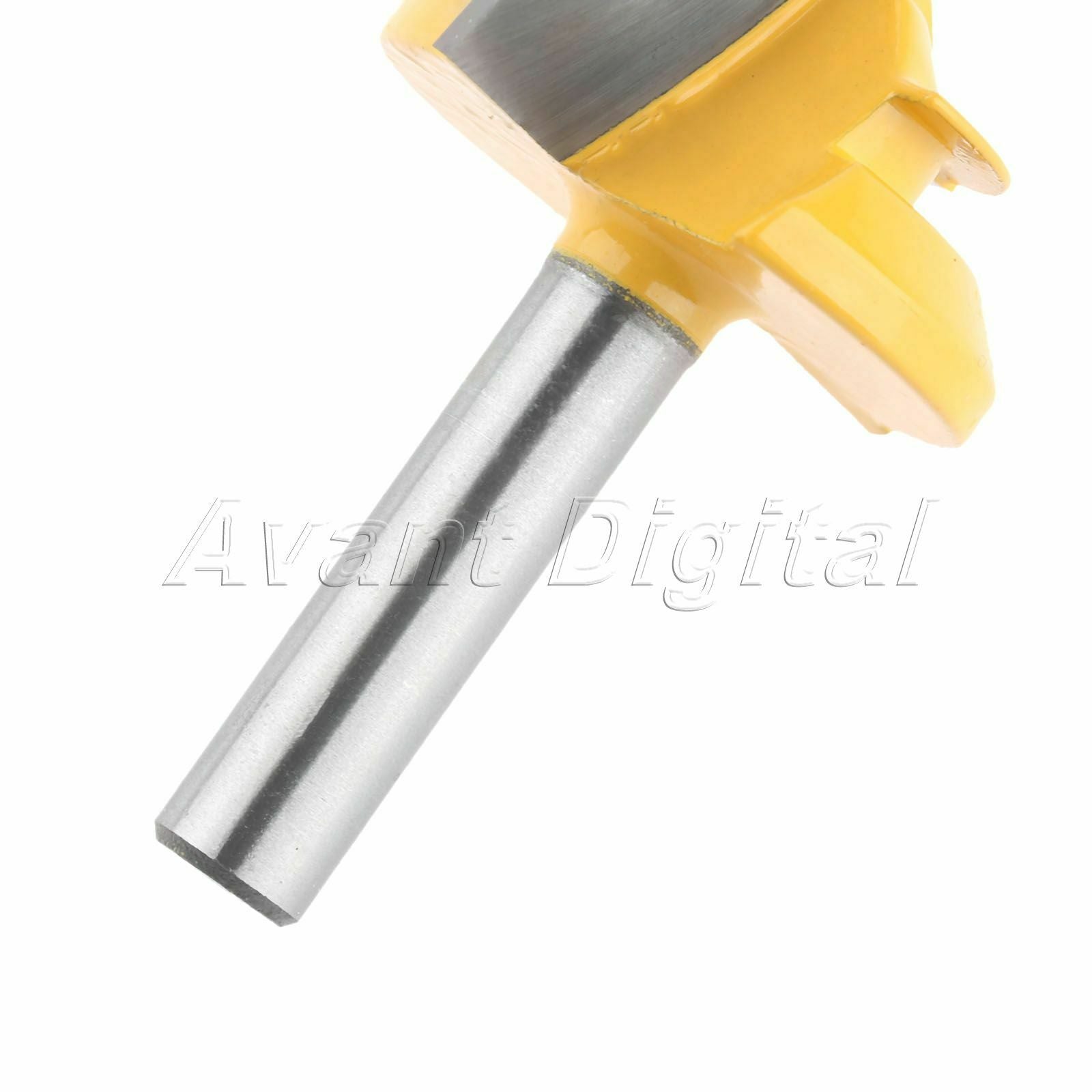 1/2" Round Shank 45 Degree Ogee Rail & Stile Router Bit Cutter Woodworking Tool
