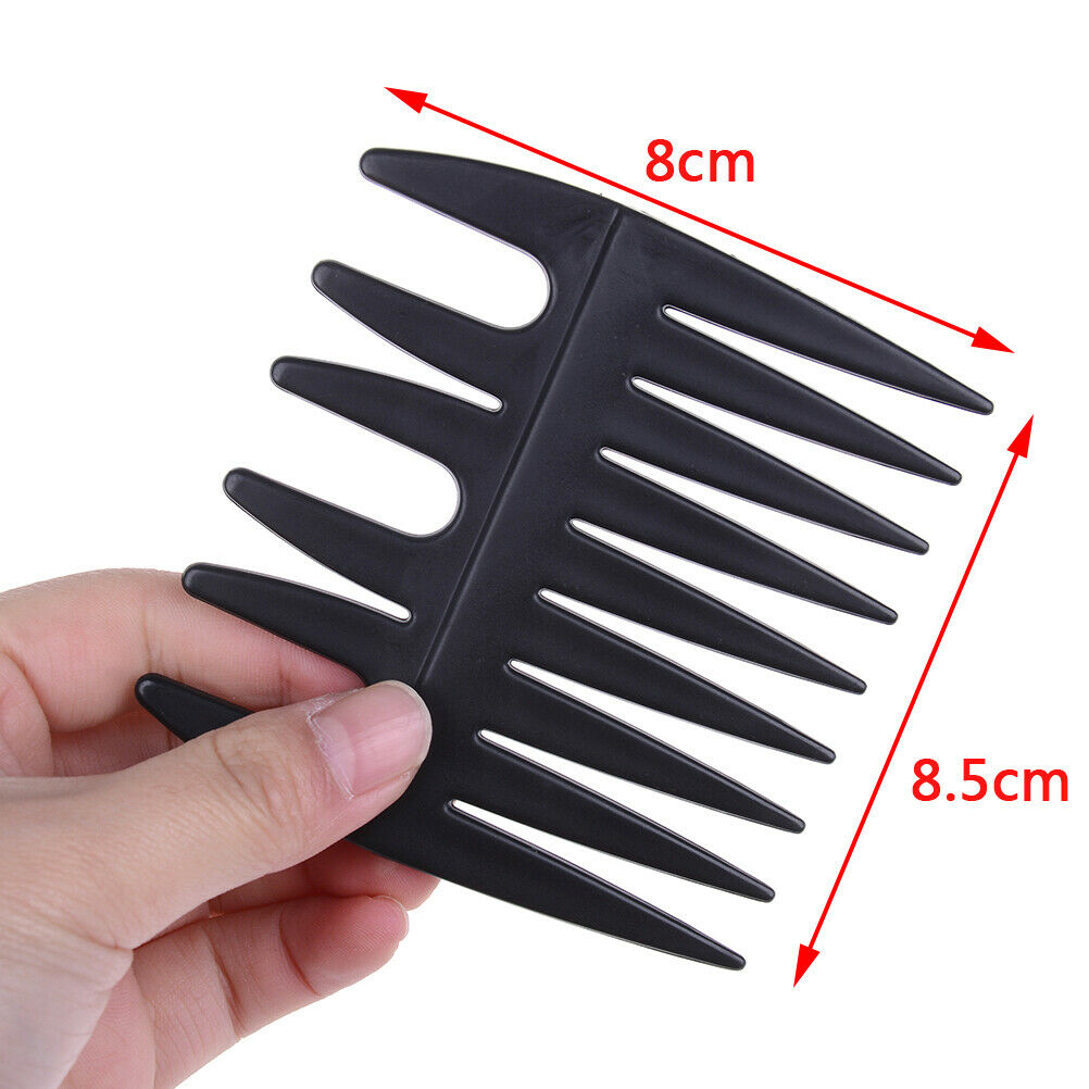 Two-sided fishbone comb wide tooth comb detangling hairbrush scalp massag.l8