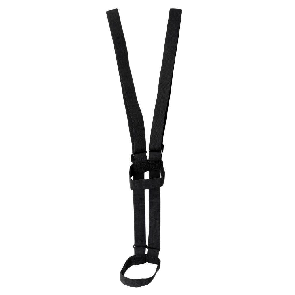 Compact Adjustable Ski Backpack Shoulder Belt Carrier Carry Webbing Strap