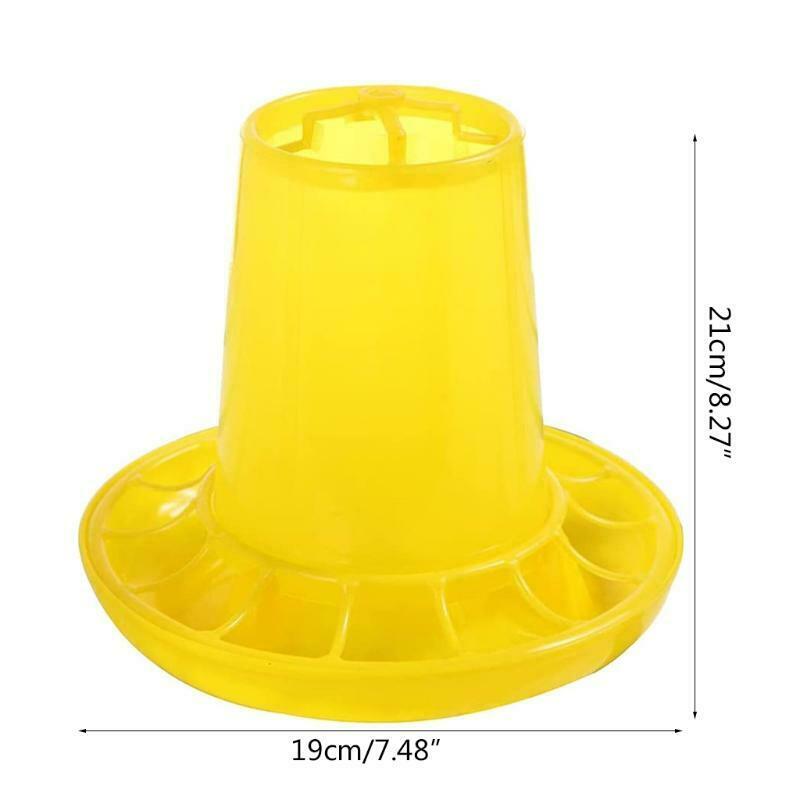 Chicken Feeder Poultry Feeding Equipment Automatic Tool Durable Plastic 4.4Lbs