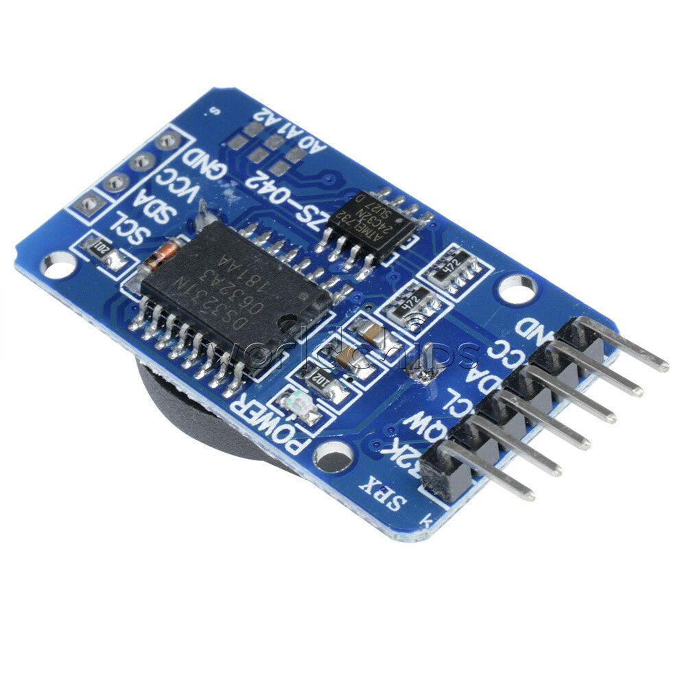 2PCS DS3231 ZS042 IIC Module Precision Real Time Clock Quare Memory for arduino