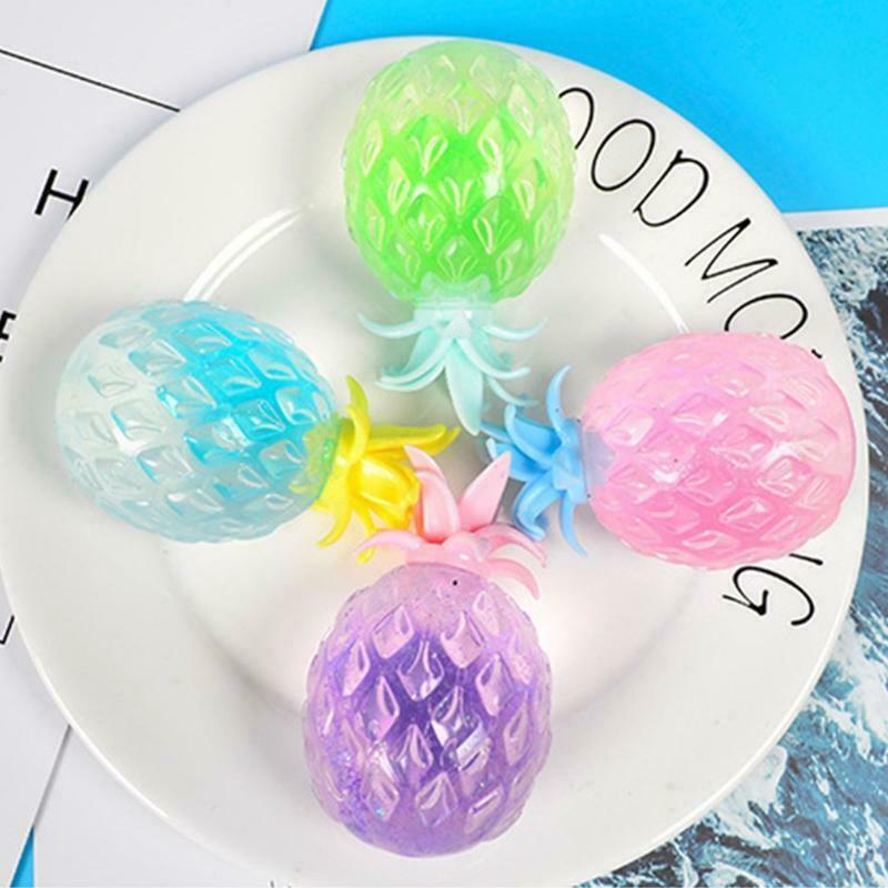 1PC Mini Pineapple Ball Anti Pressure Toys for Kids' Party Favor Sets Vent Ball