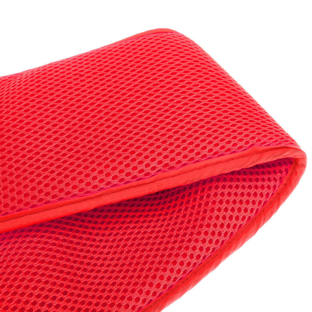 2X Fishing Rod Bag Rod Sleeve Cover Fishing Pole Glove Protector Pouch Red