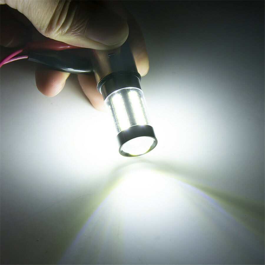 BA20D LED Hi/Lo Beam Headlight DRL Driving Light Bulb for CAR Motorcycle 6000K