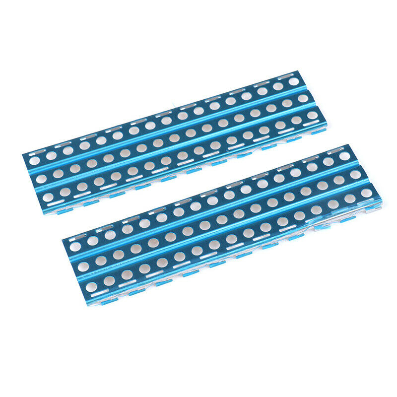2Pcs Stainless Steel Sand Ladders Board for Axial SCX10 D90 1/10 RC Crawle_DD