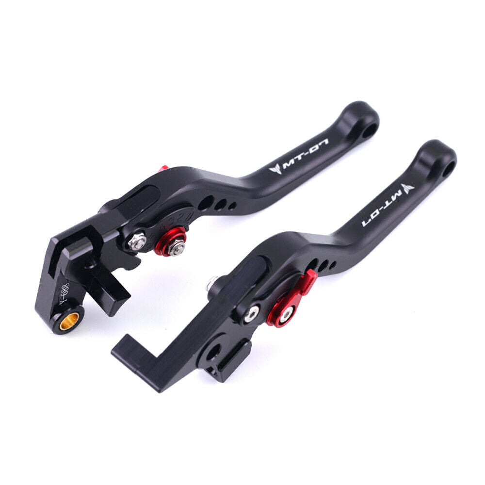 Short Brake Clutch Levers For YAMAHA MT-07 MT 07 MT07 2014-2020 15 16 17 18 19