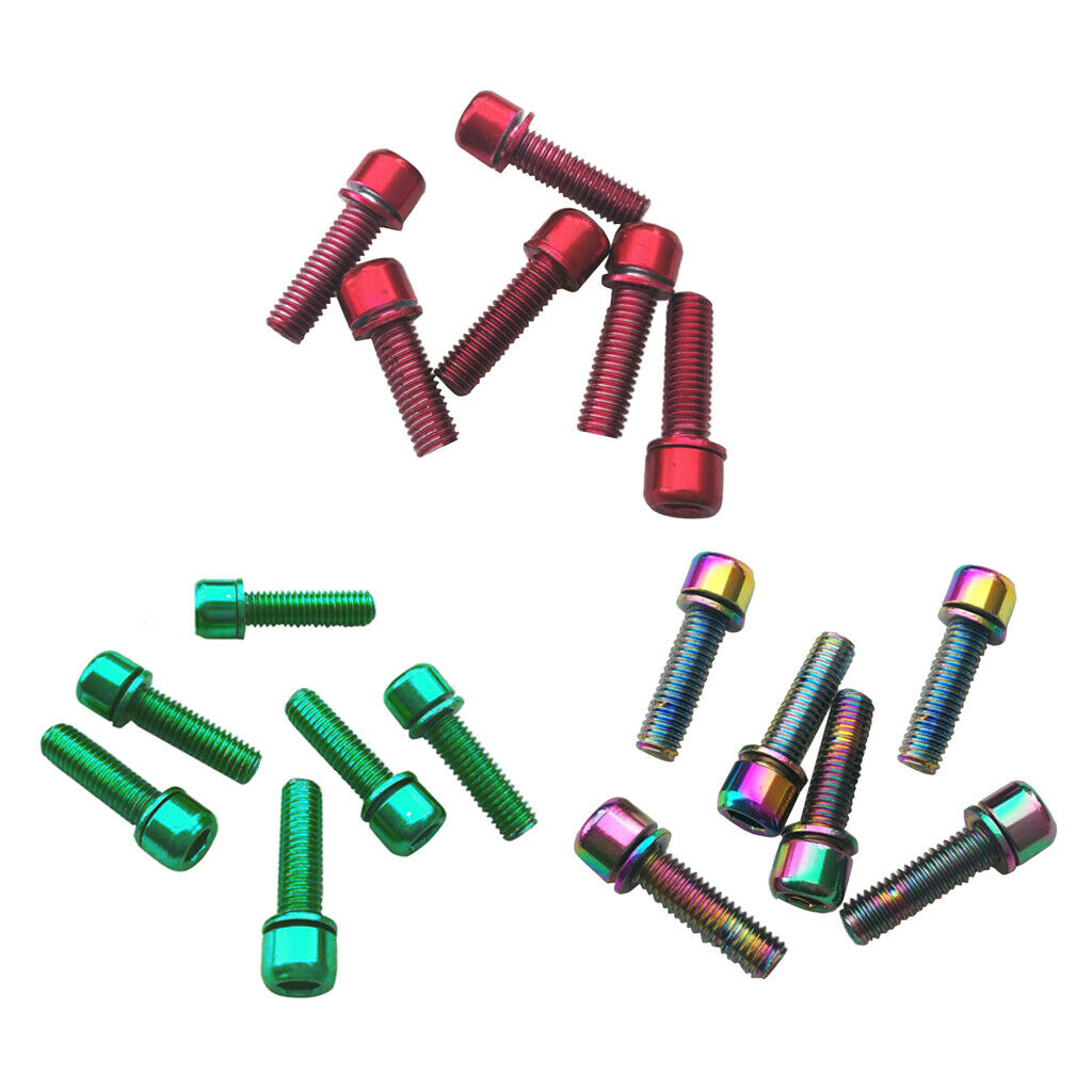 18x For MTB Road Bike Hex Socket Screws Bolts for Bicycle Disc Brake Caliper