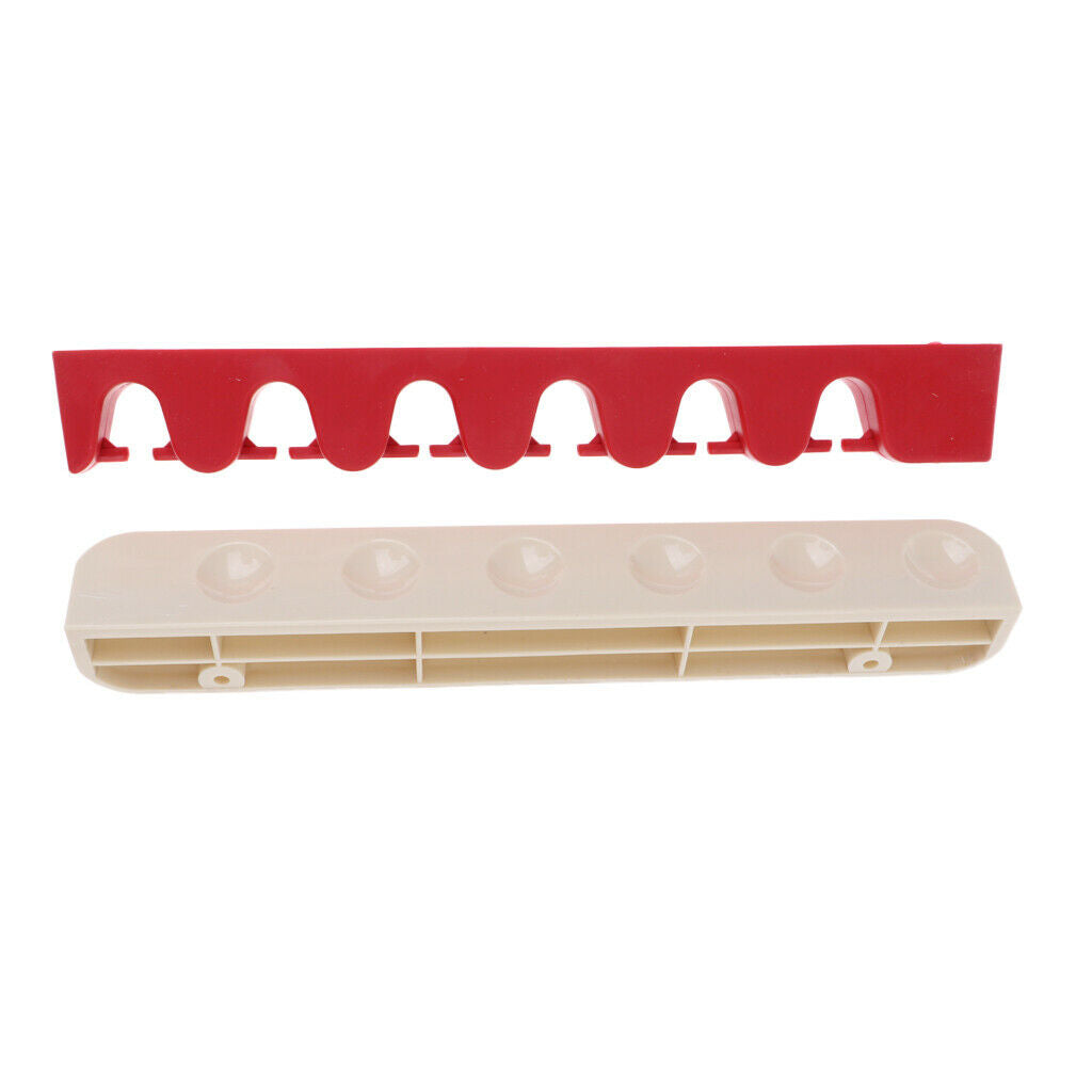 Plastic Snooker Billiard Pool Cue Rack