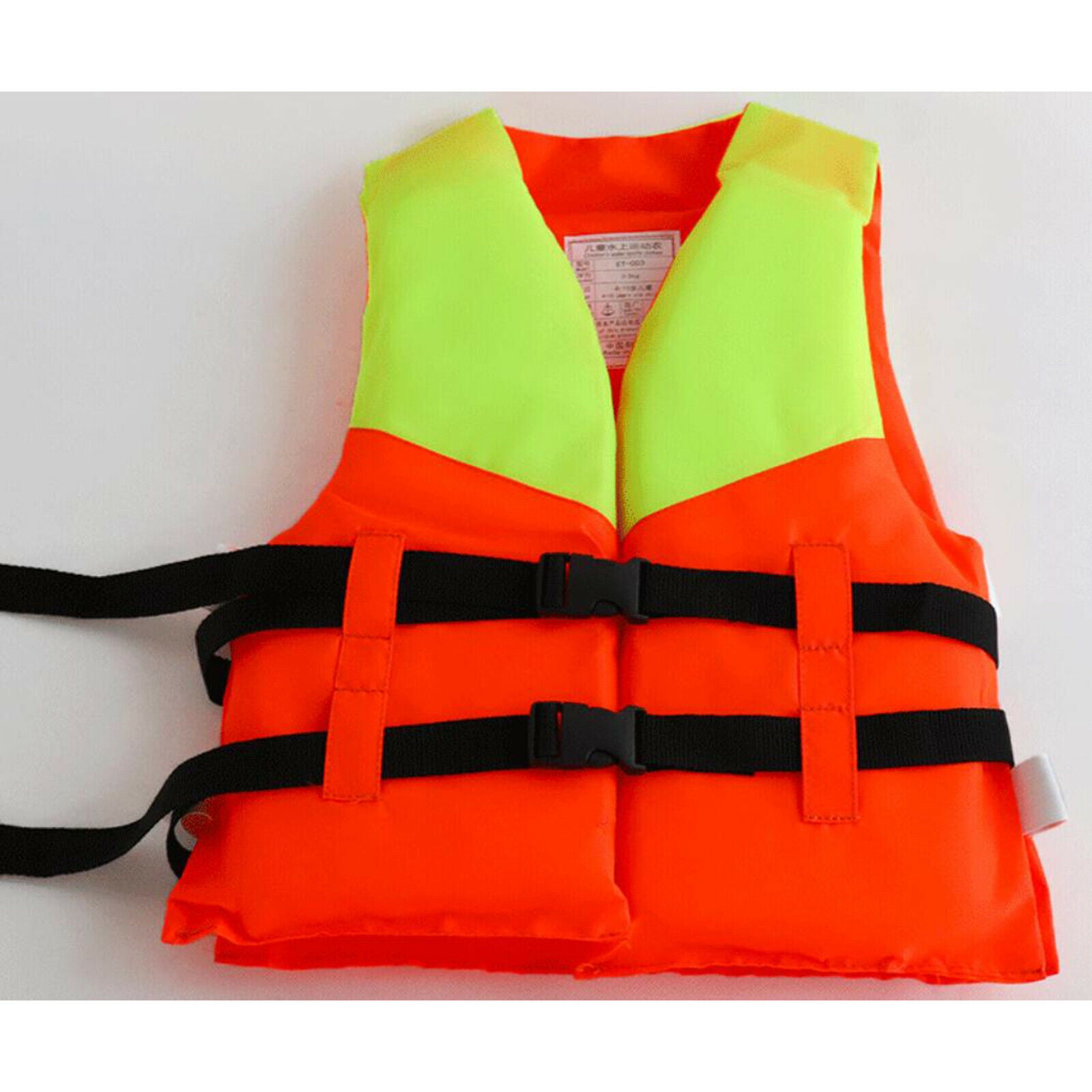 Kids Swim Vest Life Jacket Ski Boating Swimming Safety Strap Age 4-10 Years