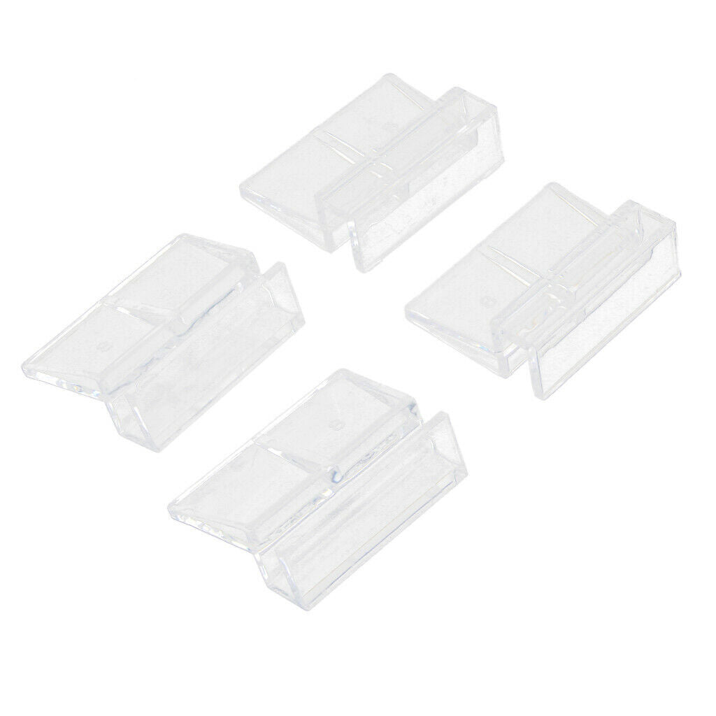 8pcs Clip Acrylic Clips Bracelets 12mm Aquarium Tank Cover in