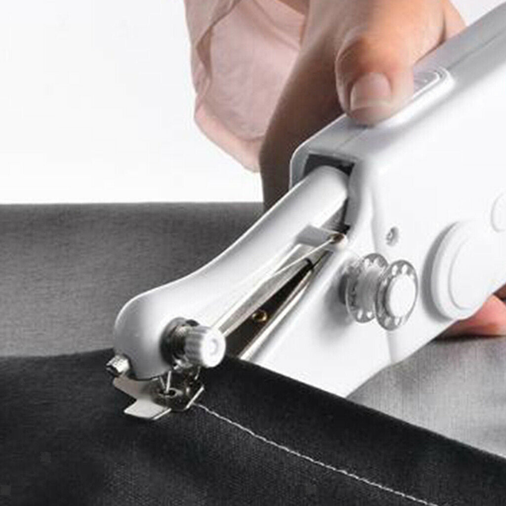 Mini Portable Handheld Sewing Machine Cordless Single Stitch Craft Sew Machinery