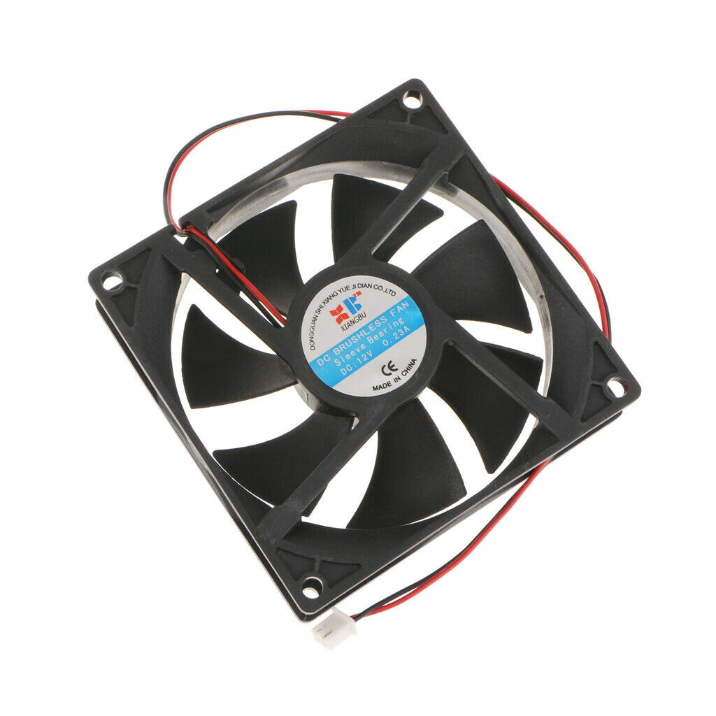 1 pcs DC 12V Computer Housing Fan 2 Poly CPU Fan Replacement