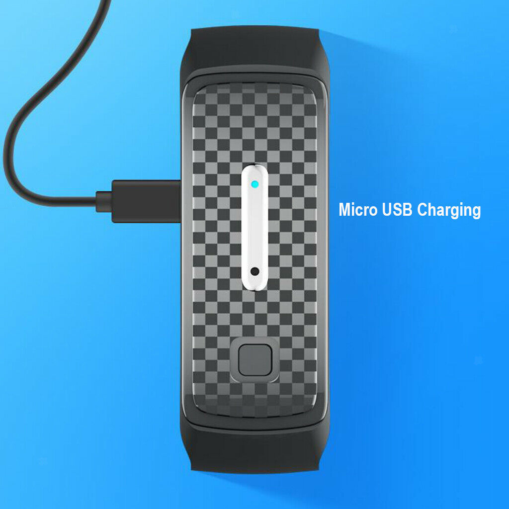 2x Ultrasonic Mosquito Repellent Bracelet Waterproof 150H Battery Life