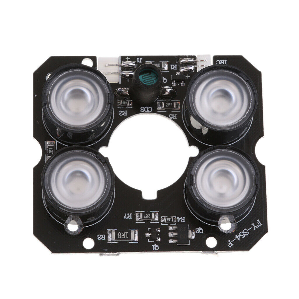 4 Pcs IR LED Spotlights 850m  Connect With CCTV Camera