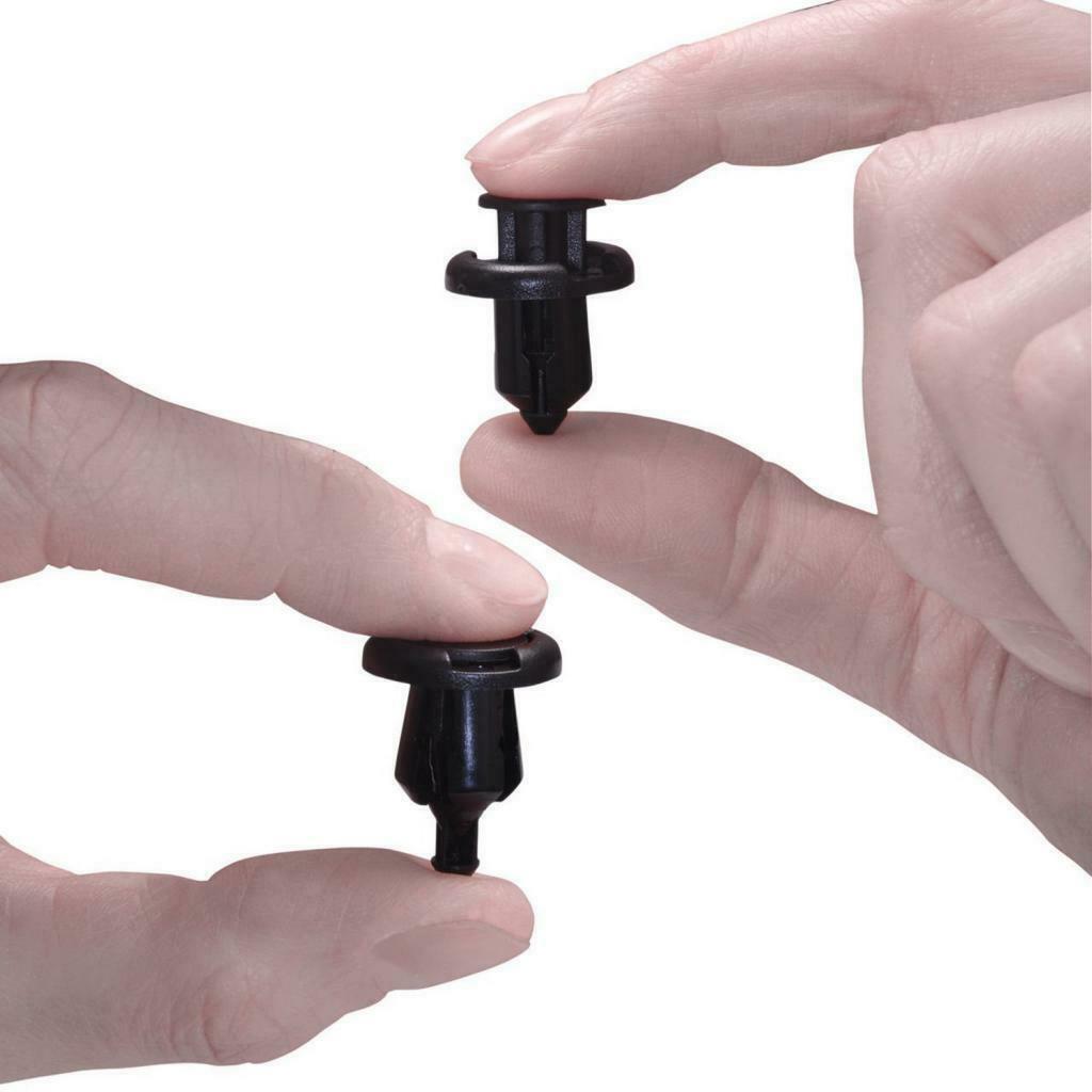 100 Sets Universal Car Nylon Push-type Pin Rivet Trim Clip Fastener Body Kit