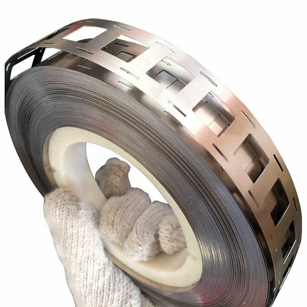 0.15*27mm 10M 2P Pure Nickel Strip for 18650 Battery Spot Welding Tape Ni Plate