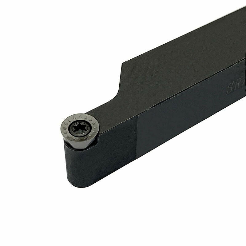 90° SRAPR2020K10 External lathe turning tool holder+RPMT10T3MOE-JS LF6018 insert