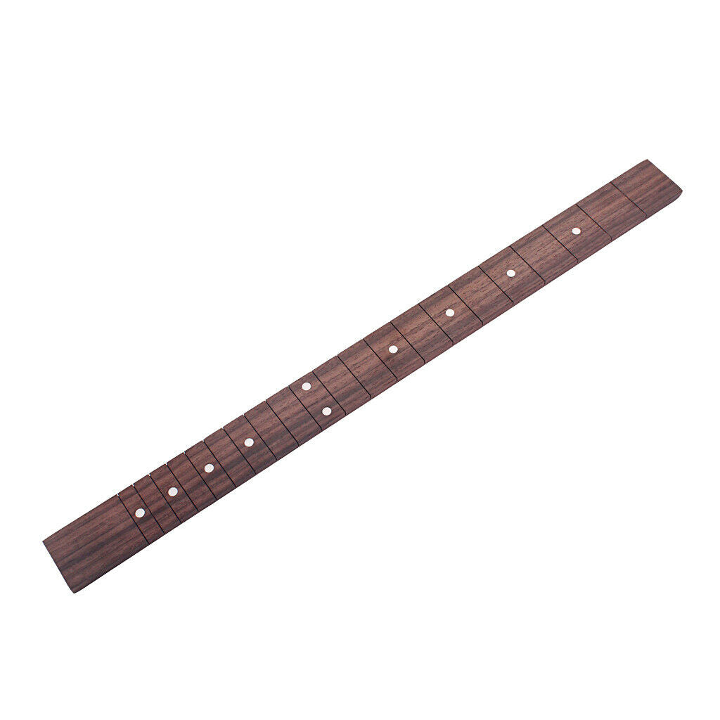 Guitar Neck Fretboard 21 Frets Cigar Box Fingerboard Making Supplies Replace