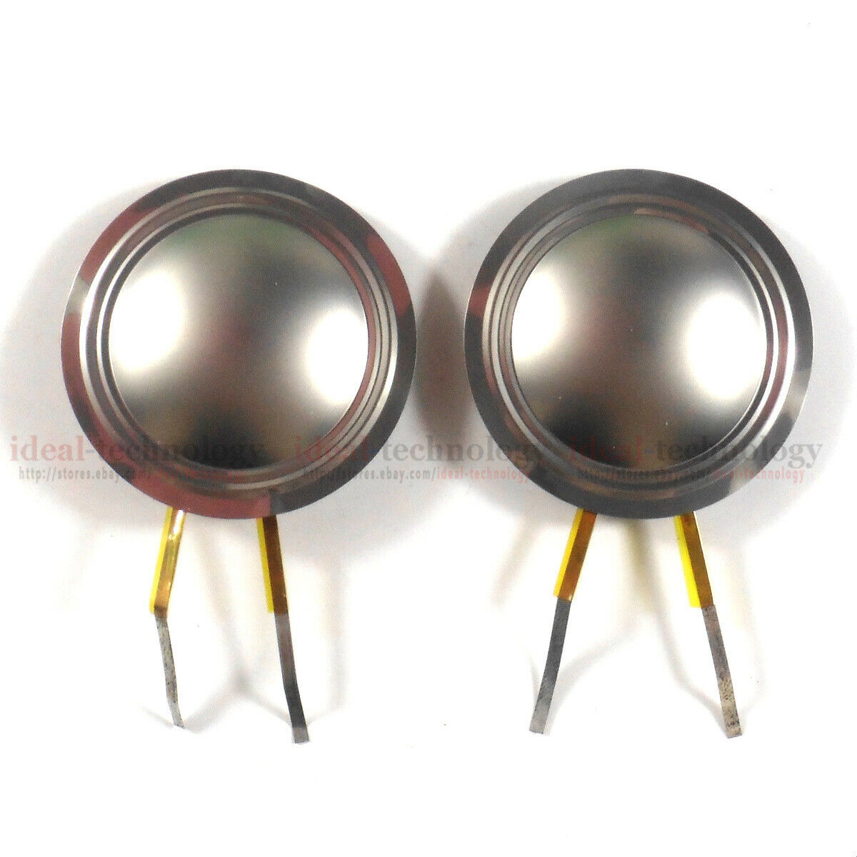 2PCS 34.4MM Voice Coil Titanium Film 34.5 Core Horn Tweeter Diaphragm KSV