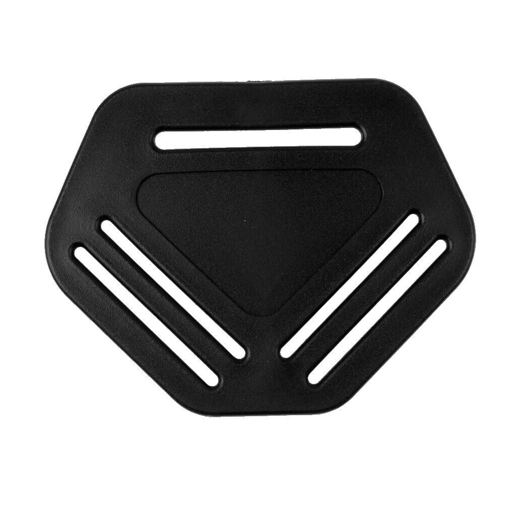 5 Pieces Plastic Buckle Splitter Plate for Full Body Rock Climbing Harness