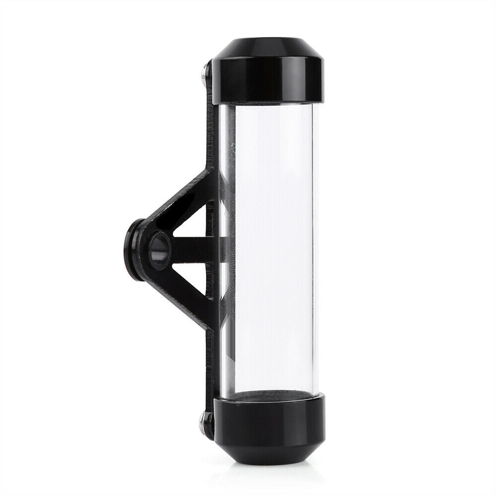 Universal Motorcycle Secure Tax Disc Tube Cylindrical Holder Frame Waterproof