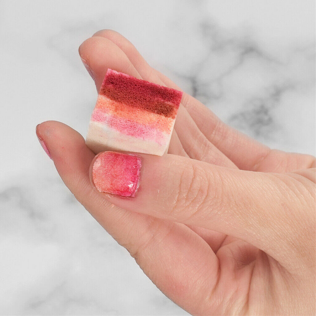 50 pieces nail art stamps stamping sponges nail polish gradient nails manicure