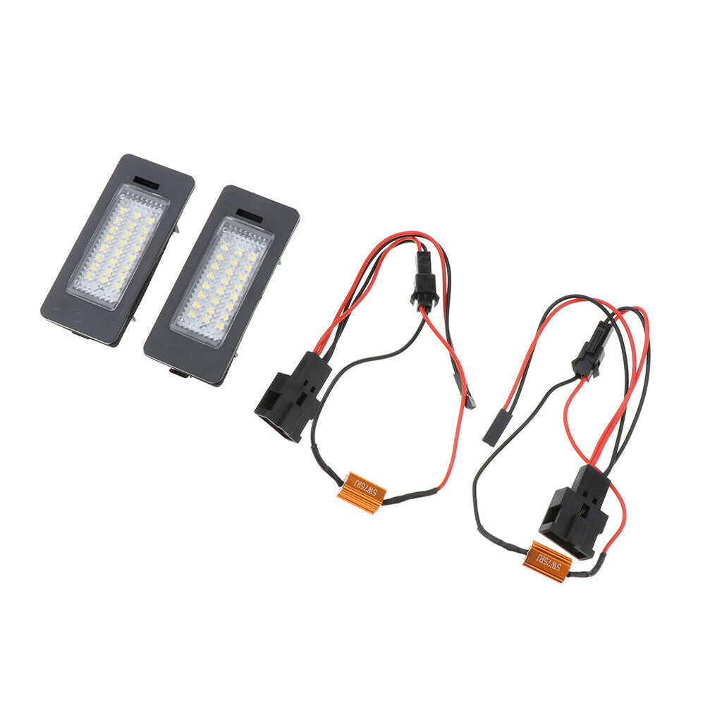 Car Number License Plate Light LED light for Audi A1 A3 A4 A5 A6 A7 Q3 Q5