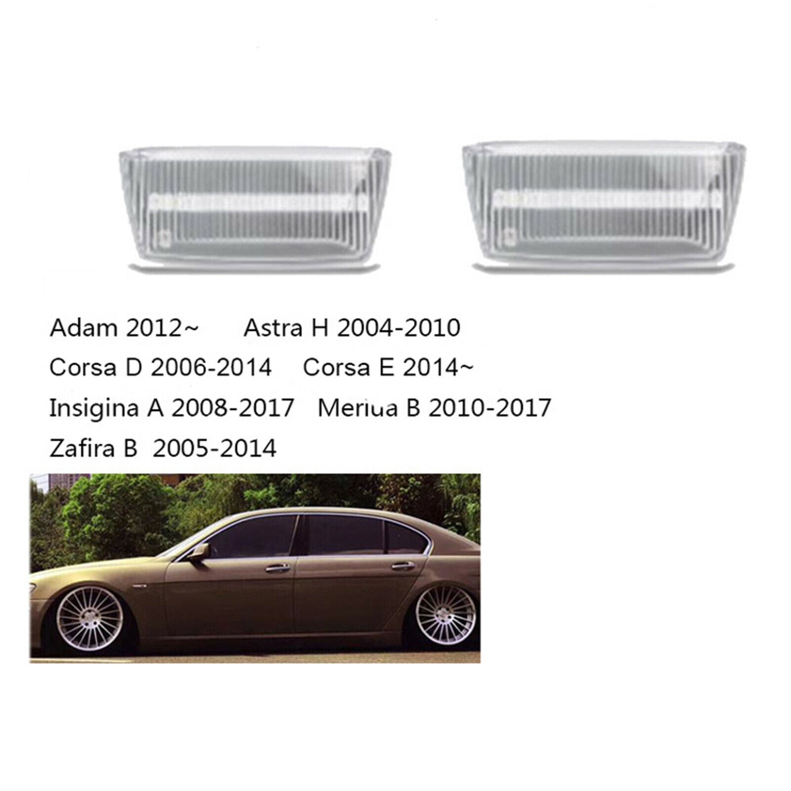 For Adam Astra H Corsa D E Insignia A Meriua B Zafira B IP Turn Signal LED Light
