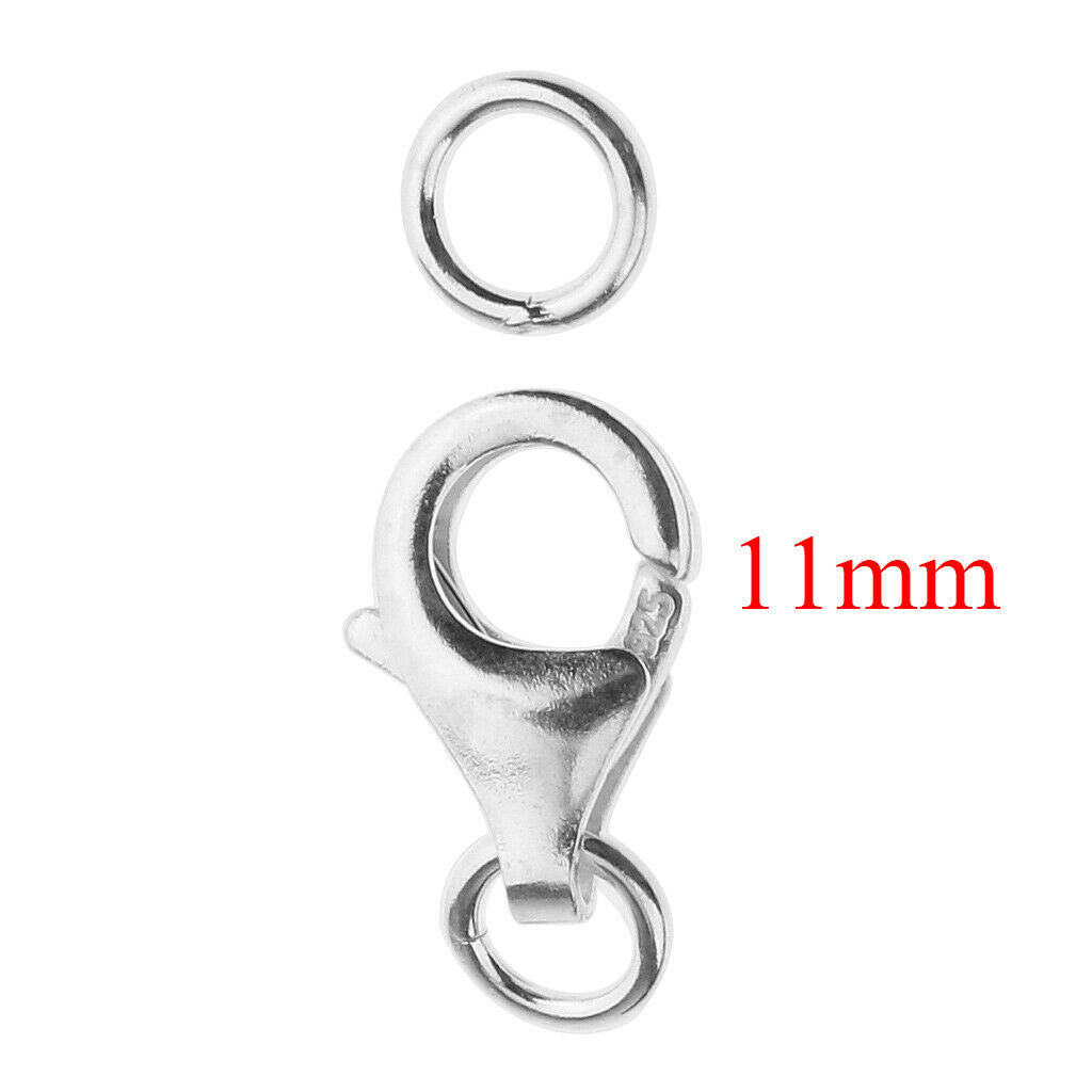 Set Of 5Pcs Clasp Clamp Lobster Ideal For Chain Extension DIY Tool