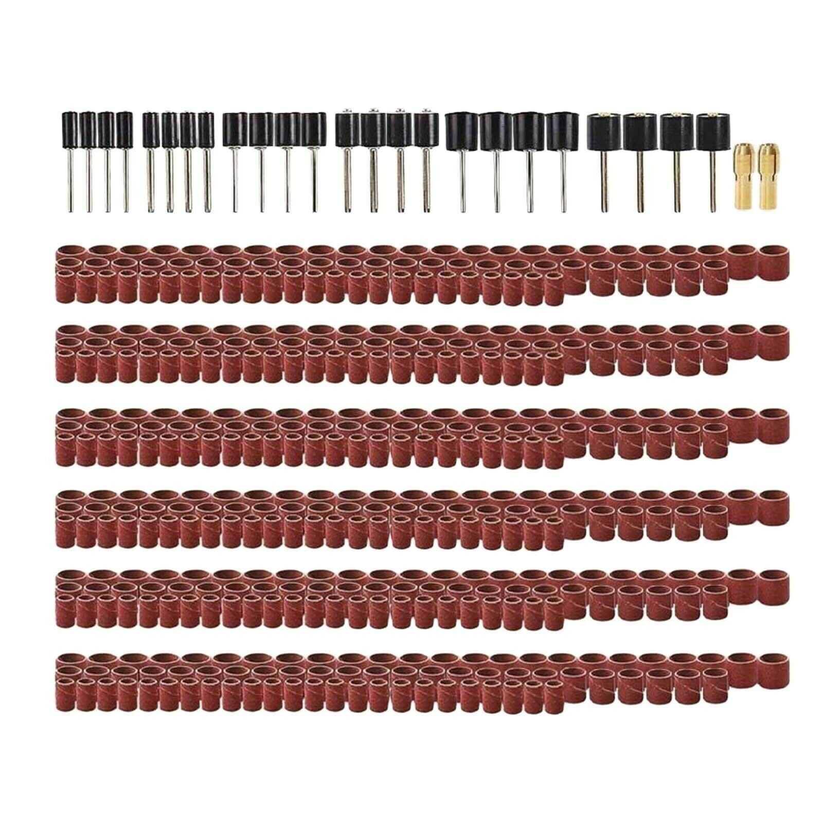Sand Drum Sanding-Band 1/2, 1/4, 3/8 inch 80 120 240 320 400 600 Grit Sander Kit