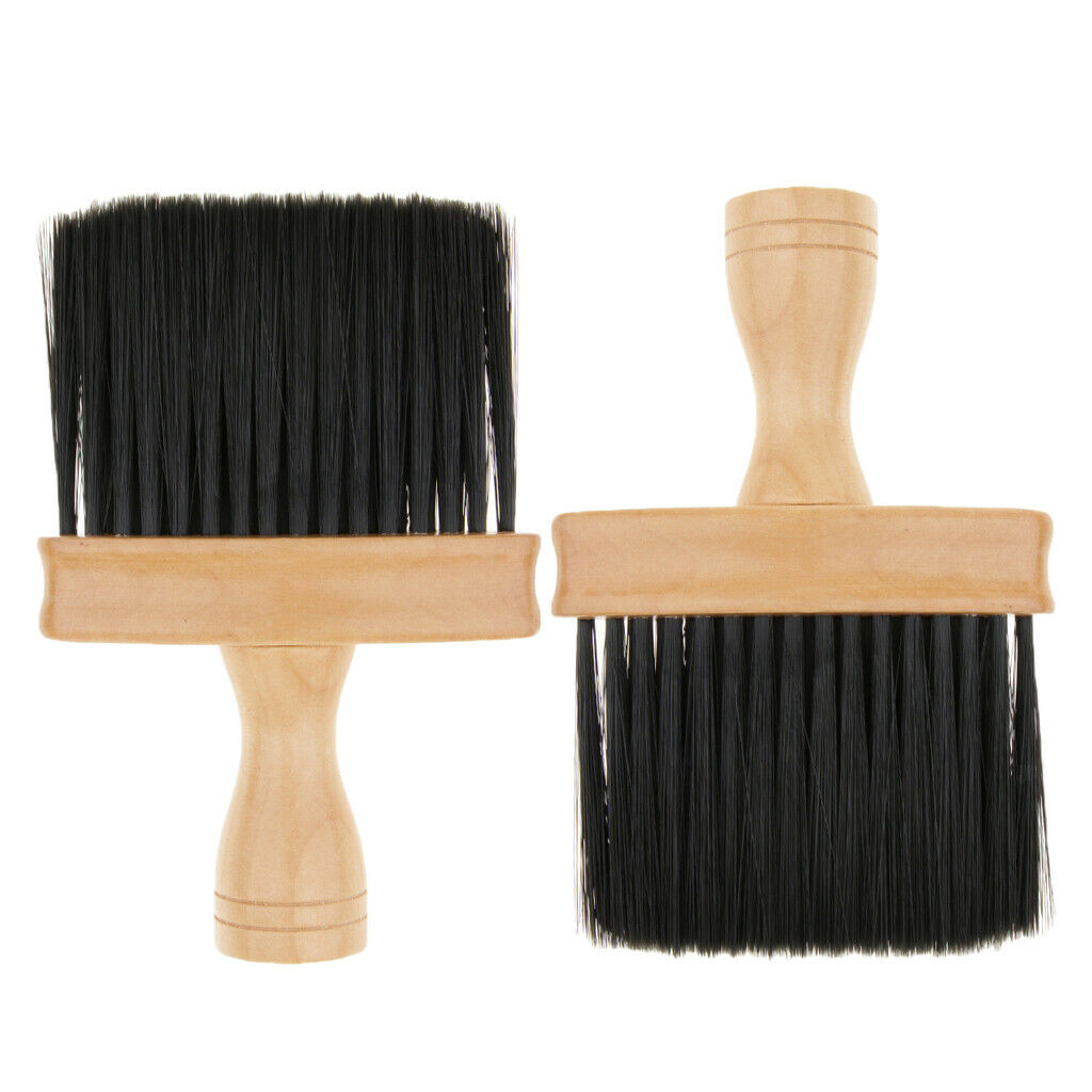 2x Dense Cutting Neck Duster Brush Face Broken Hair Dust Sweeping Brush Tool