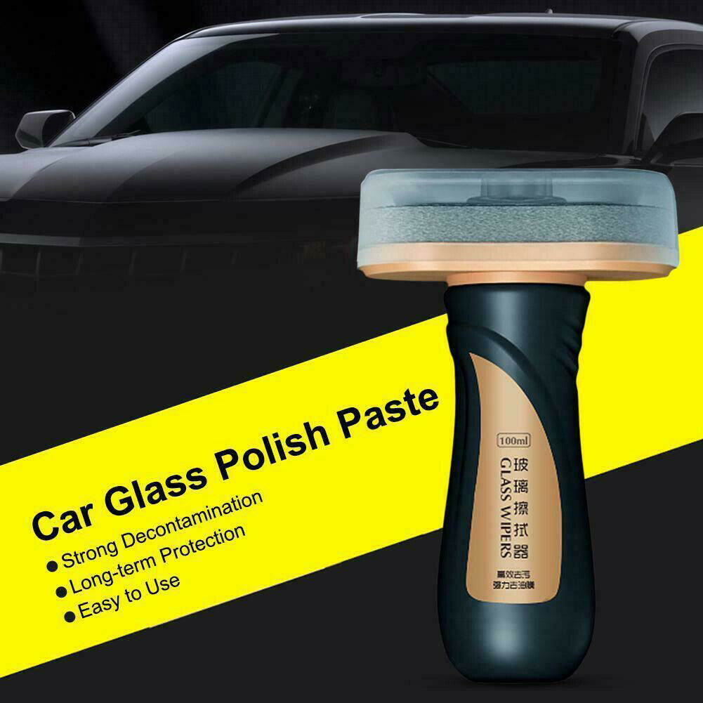 100ML Car Windshield Glass Care Polish Cleaner Oil Film Remover Rainproof Agent