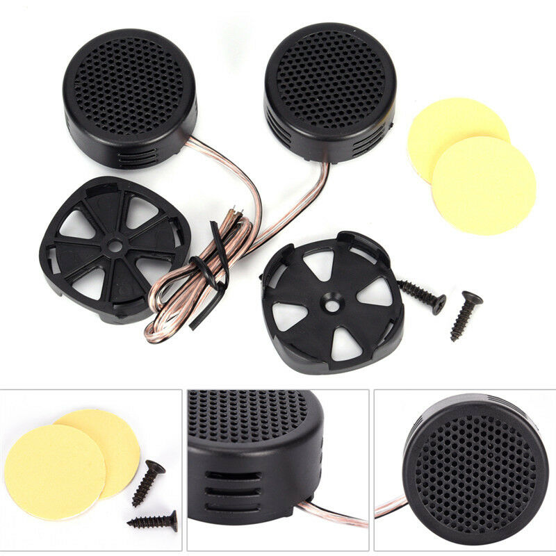 2Pcs 500 Watts Car Audio Super Power Loud Dome Stereo Tweeters Speakers For` Fx